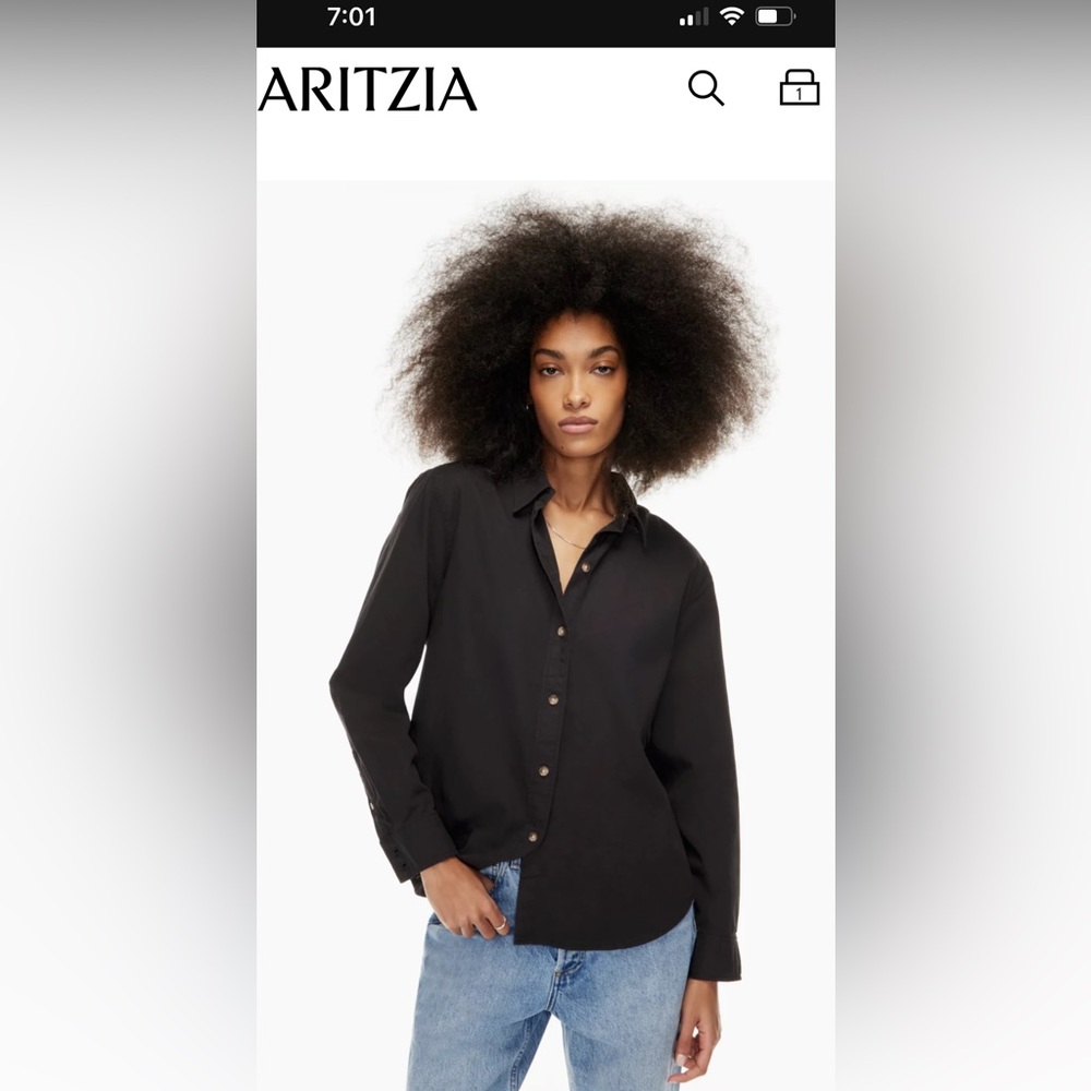 Denim Forum Long sleeve Jane top